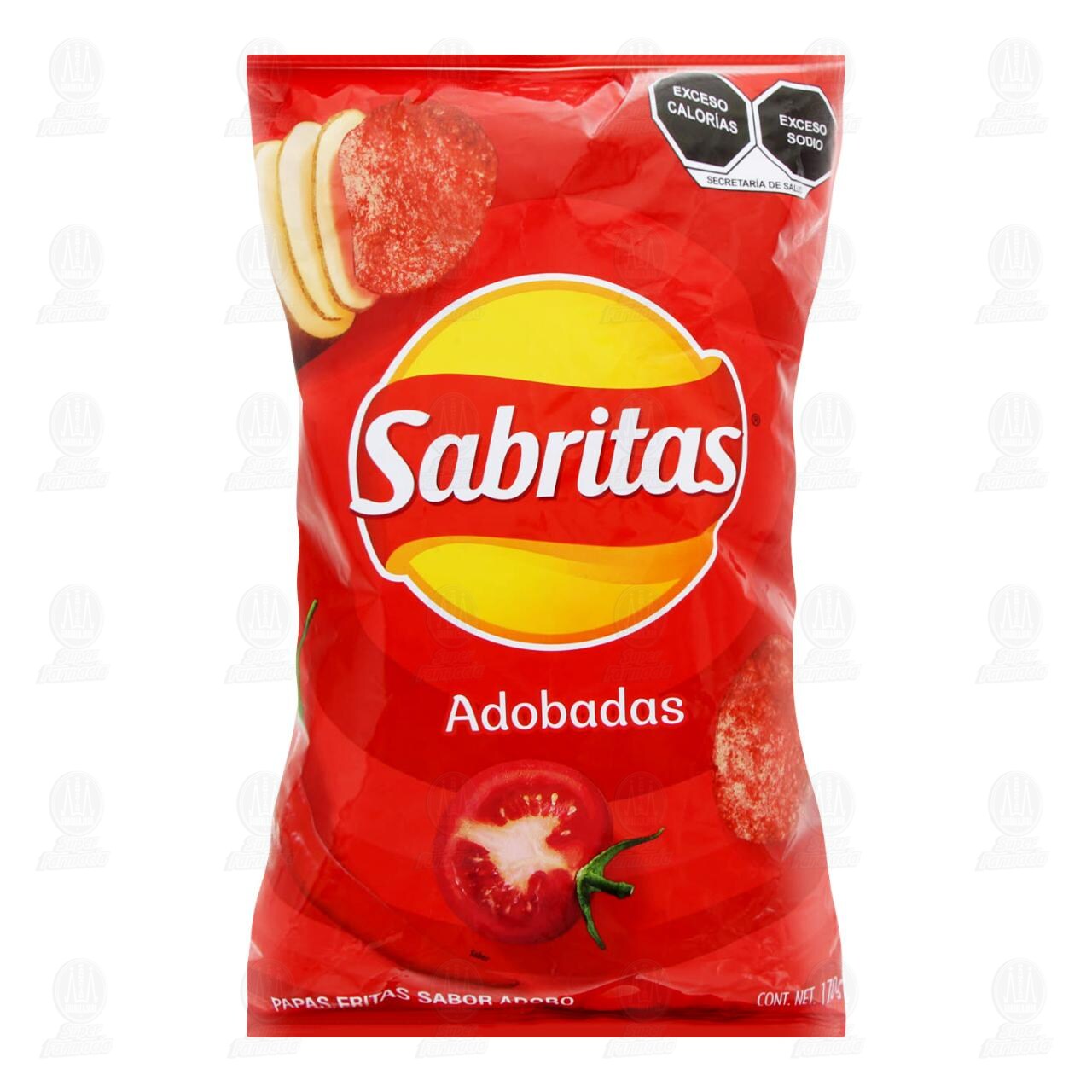 Botana Sabritas Adobadas, 170 gr.