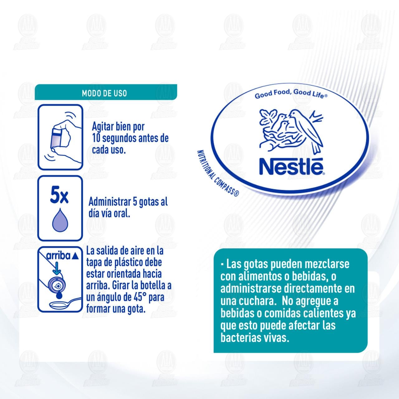 Probi&oacute;ticos NAN Care Protect Gotas, 5 ml. image number 4