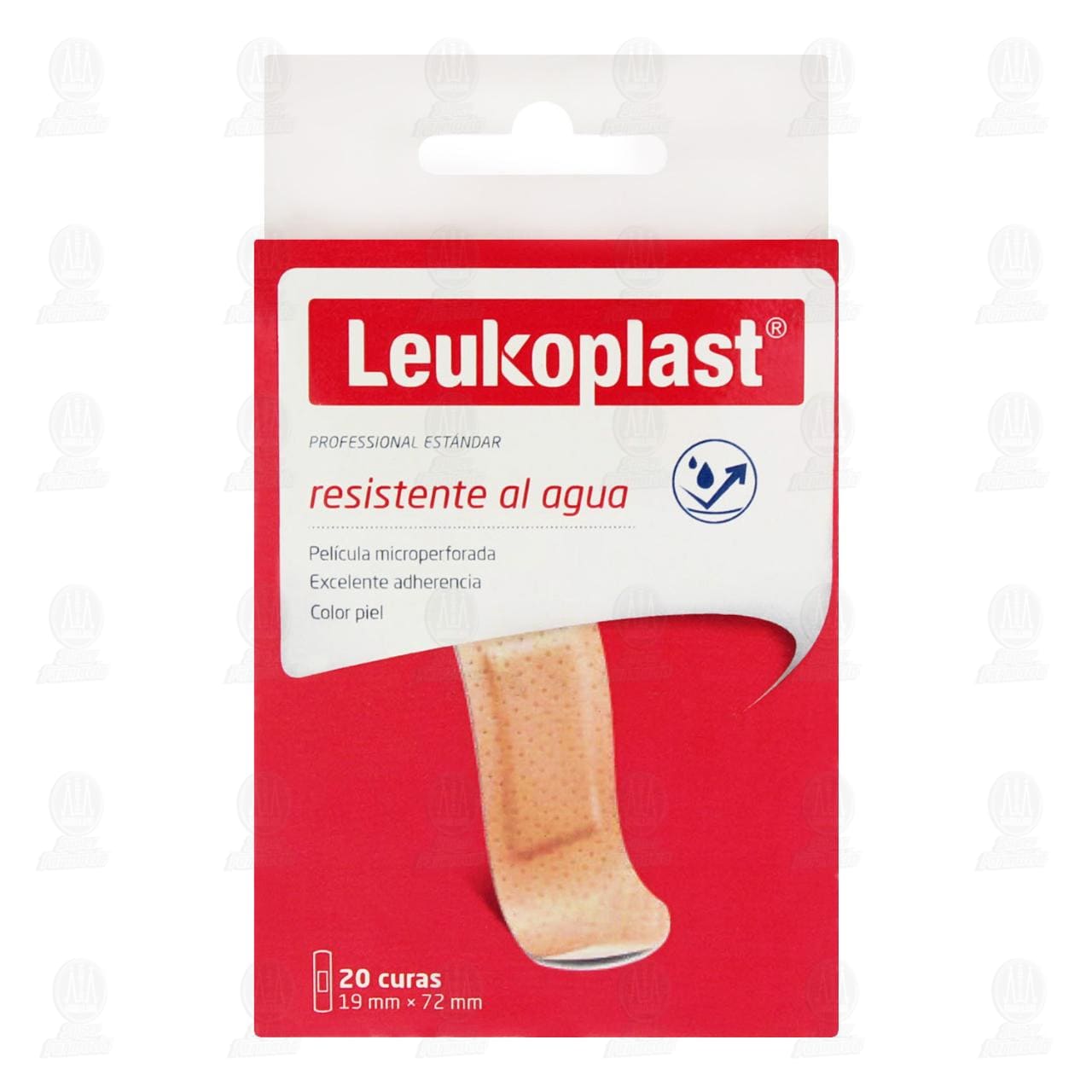 Curas Leukoplast Professional Est&aacute;ndar Resistente al Agua, 20 pzas. image number 1