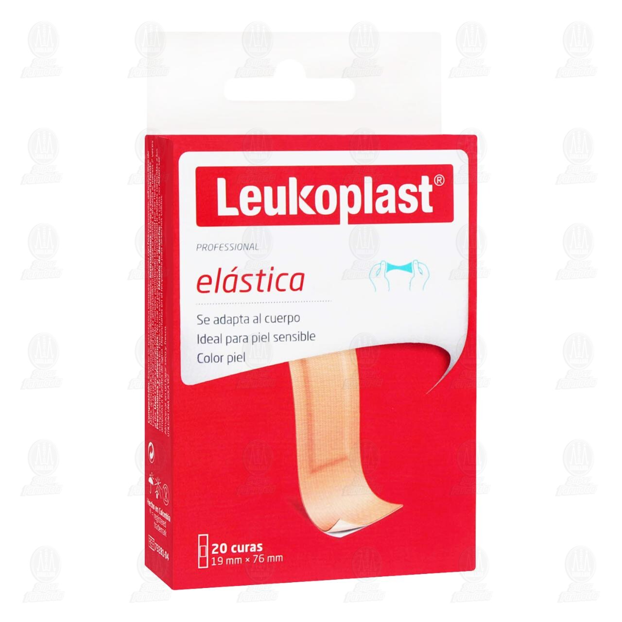 Curas Leukoplast Professional El&aacute;stica, 20 pzas.