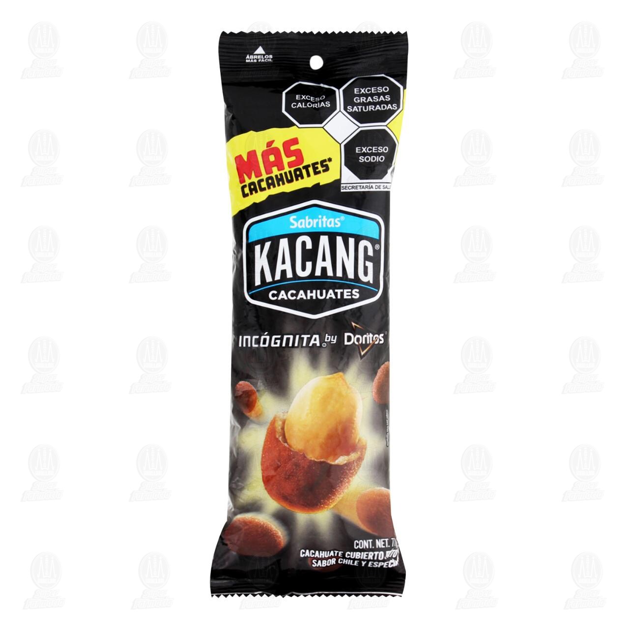 Cacahuates Kacang Inc&oacute;gnita by Doritos, 77 gr. image number 0