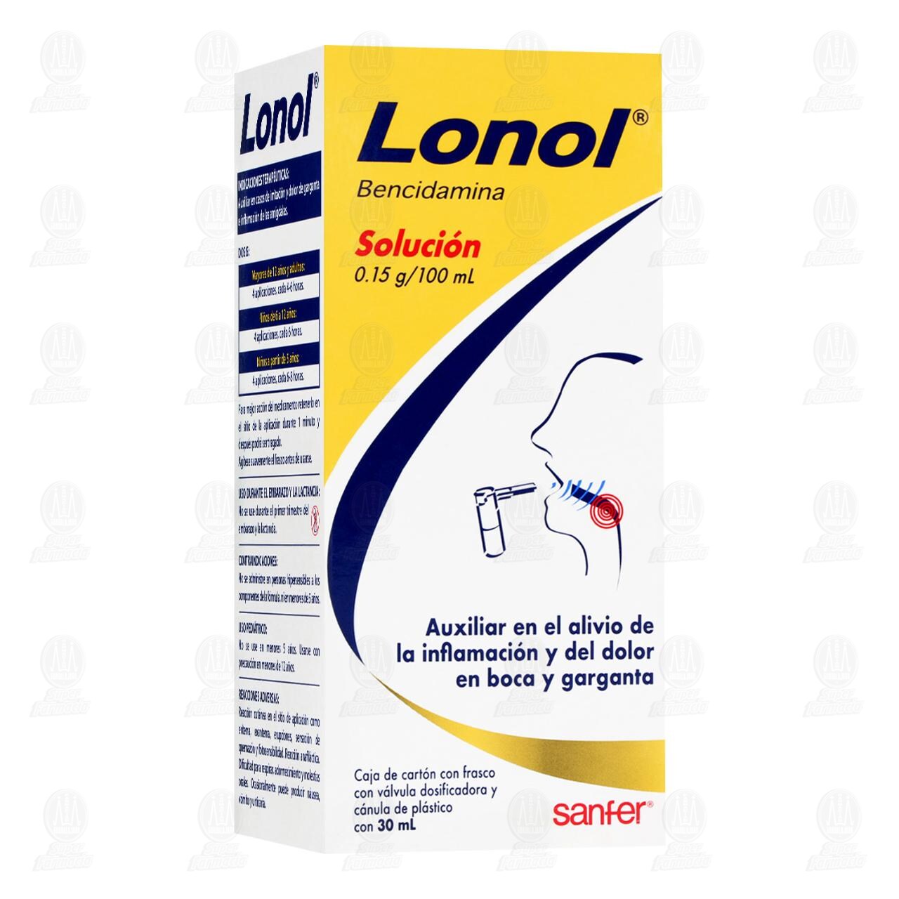 Lonol 0.15gr/100ml Soluci&oacute;n, 30 ml. image number 0