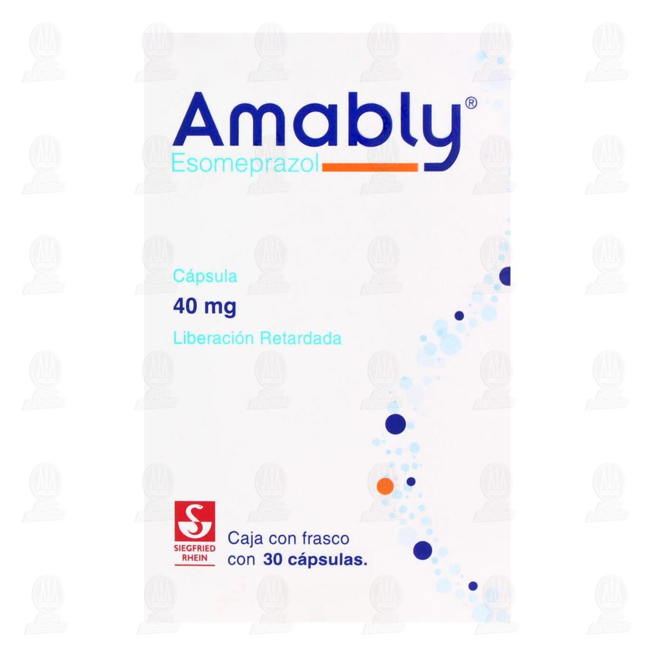 Amably 40 mg, 30 Cápsulas. image number 1