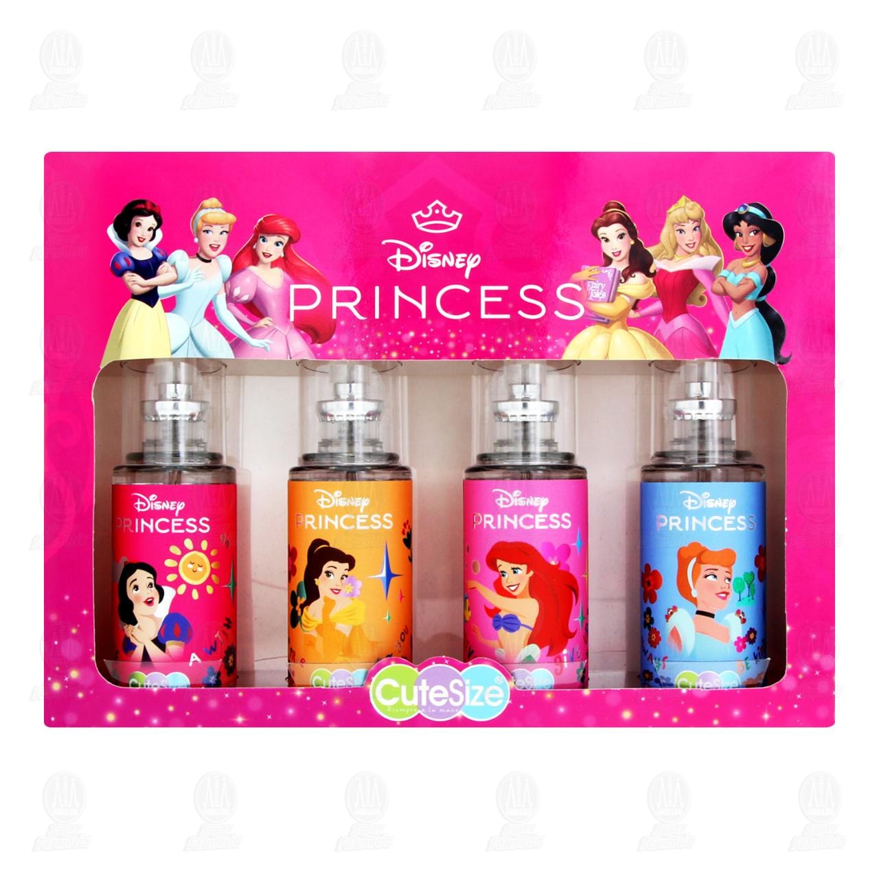 Pack Disney Princess Cutesize Aguas de Colonia, 4 pzas. image number 1