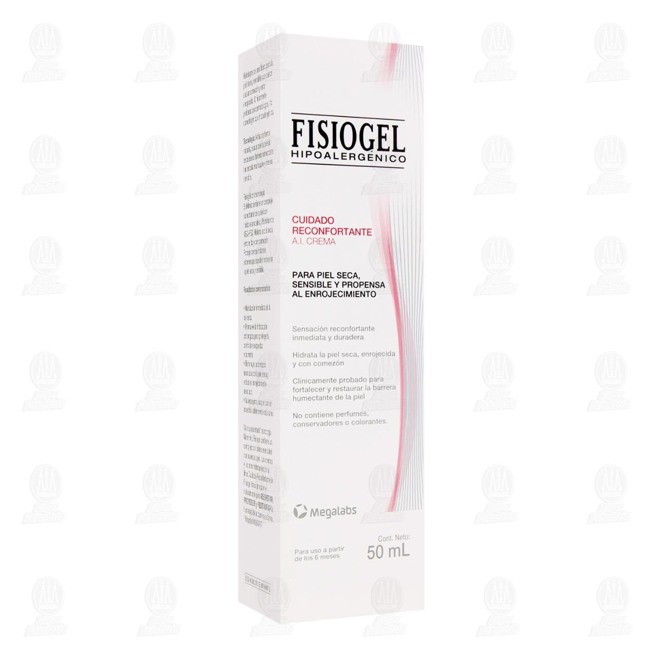 Imagen para Crema Fisiogel Cuidado Reconfortante, 50 ml.