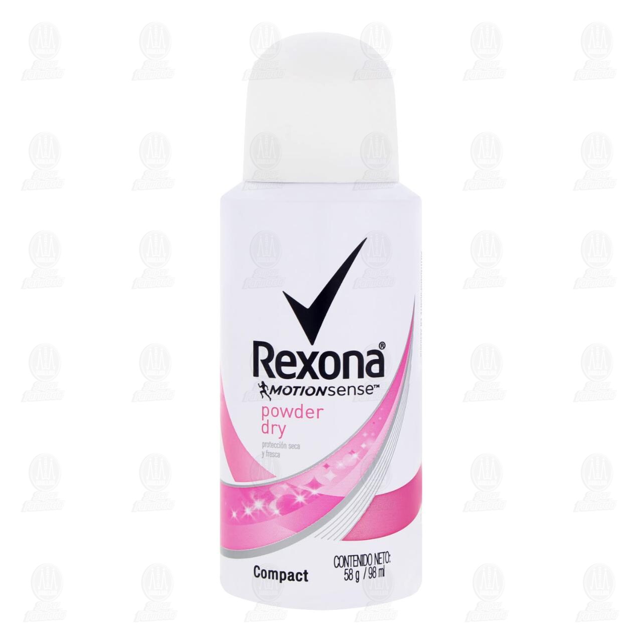 Antitranspirante Rexona Motionsense Powder Dry Compact en Aerosol, 98 ml. image number 1