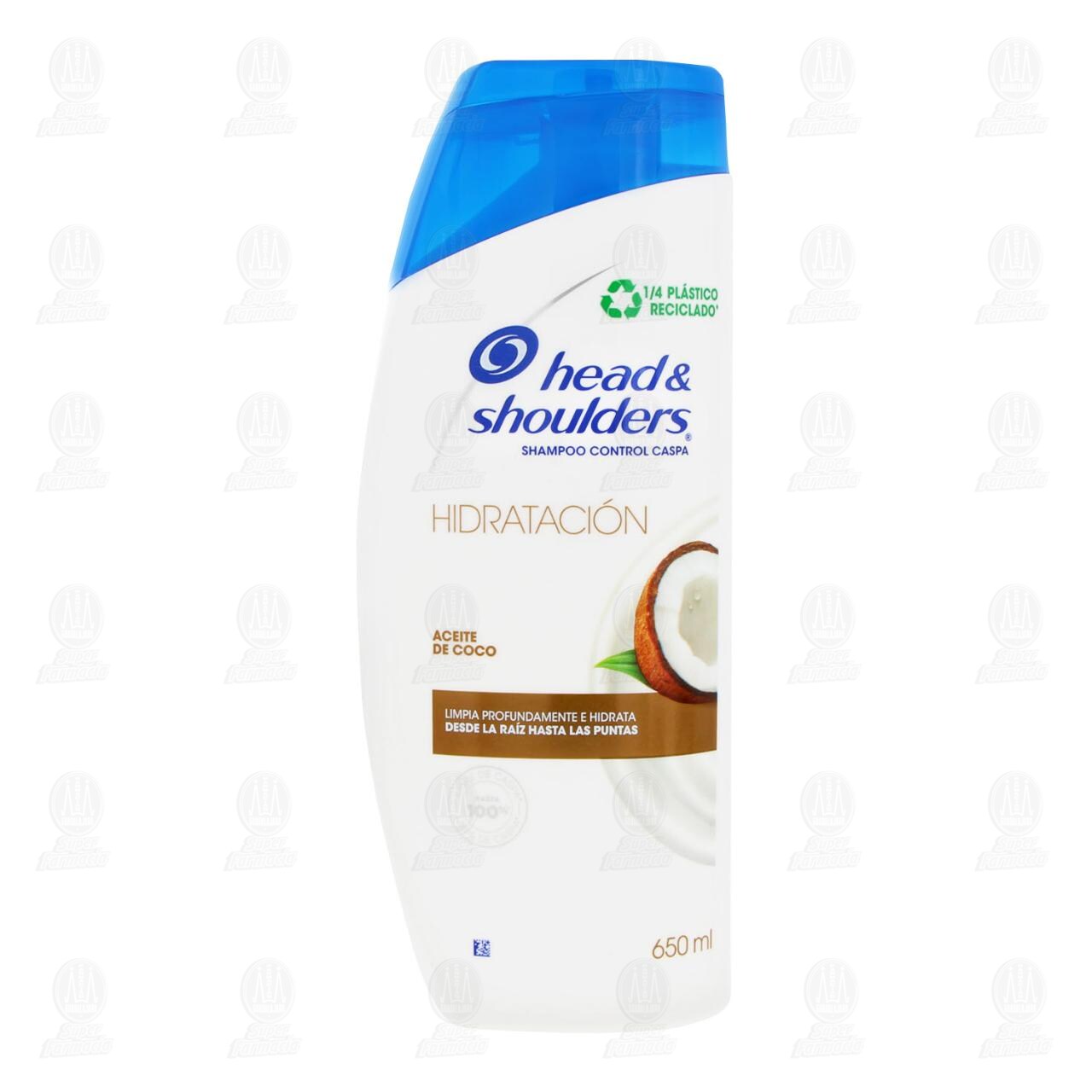 Shampoo Head & Shoulders Hidrataci&oacute;n Aceite de Coco, 650 ml. image number 1