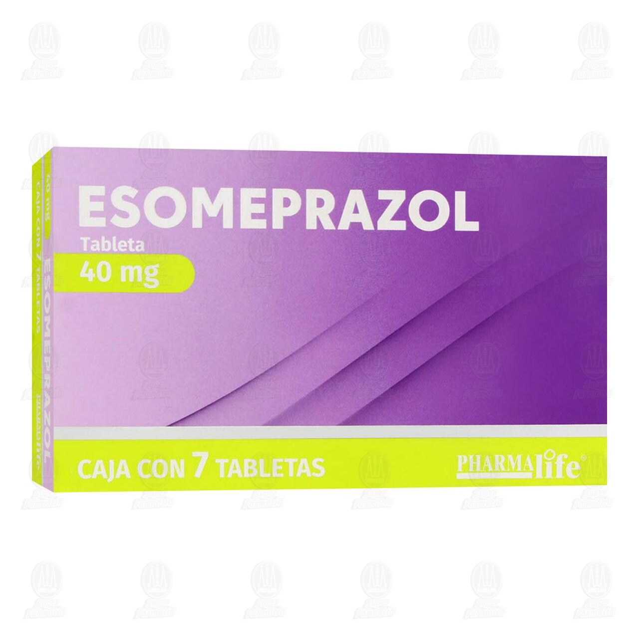 Esomeprazol 40 mg, 7 Tabletas Pharmalife. image number 0
