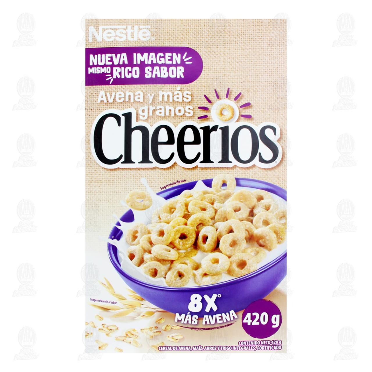 Cereal Nestl&eacute; Cheerios Avena y M&aacute;s Granos, 420 gr. image number 1