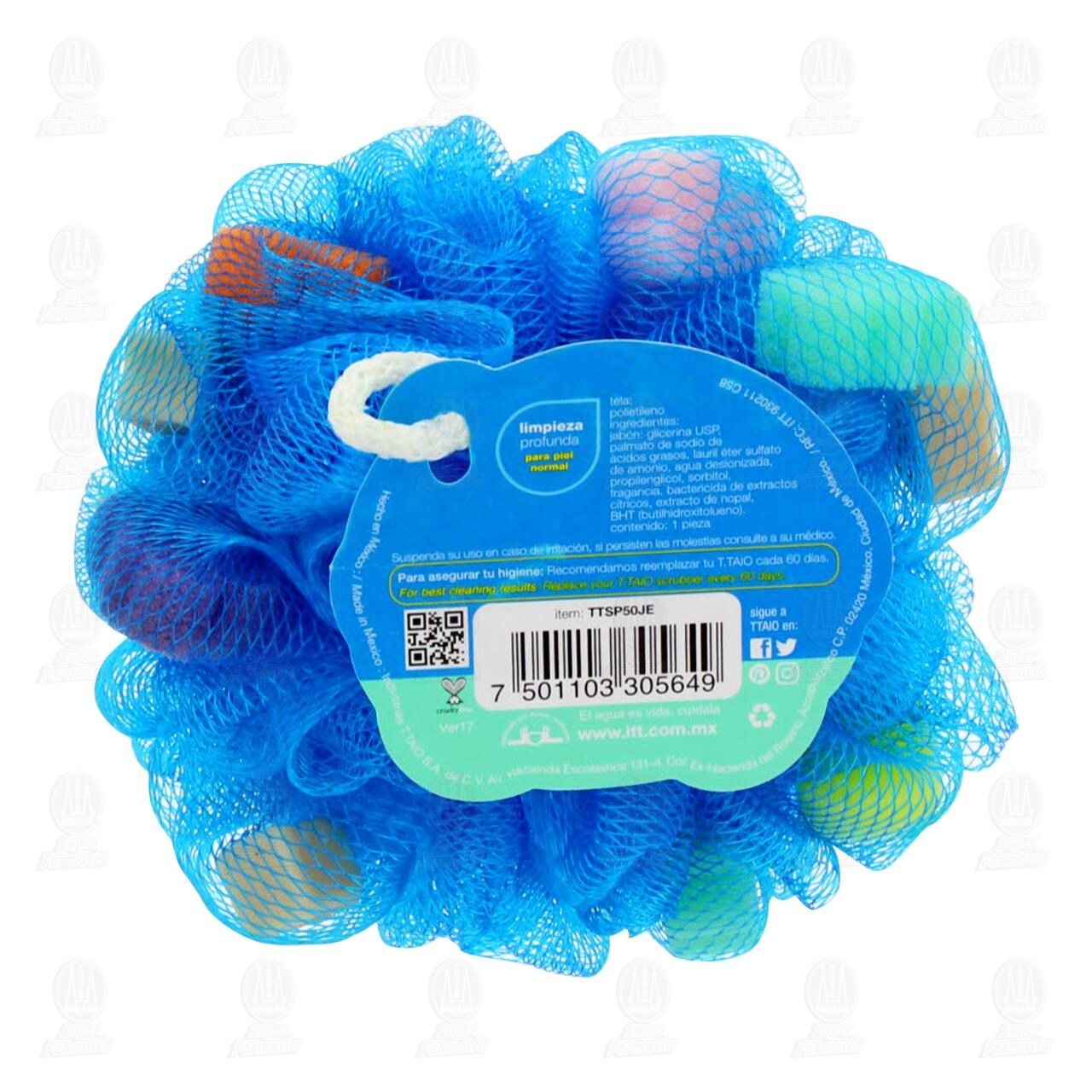 Esponja para Baño T.Taio, 1 pz. image number 1