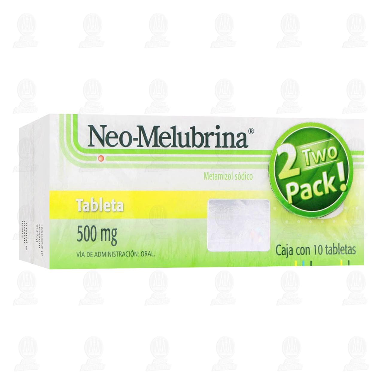 Imagen para Pack Neo-Melubrina 500mg 10 Tabletas C/U
