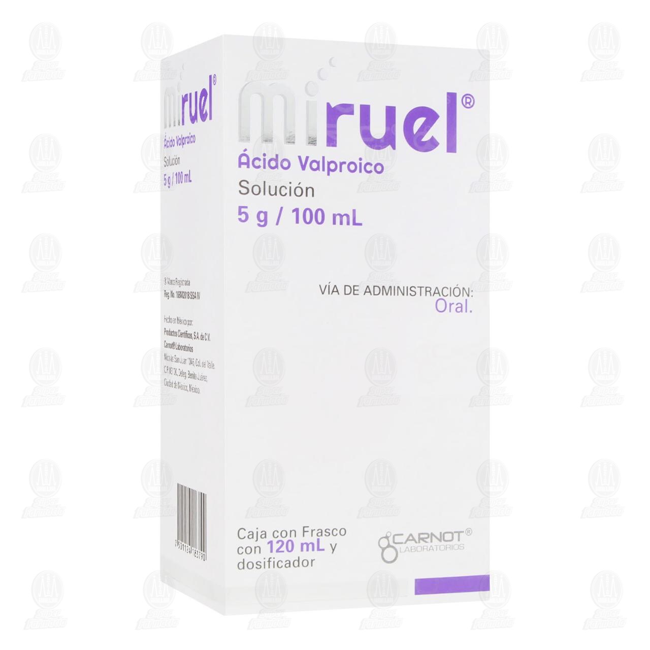 Miruel 5g/100ml Soluci&oacute;n, 120 ml. image number 0