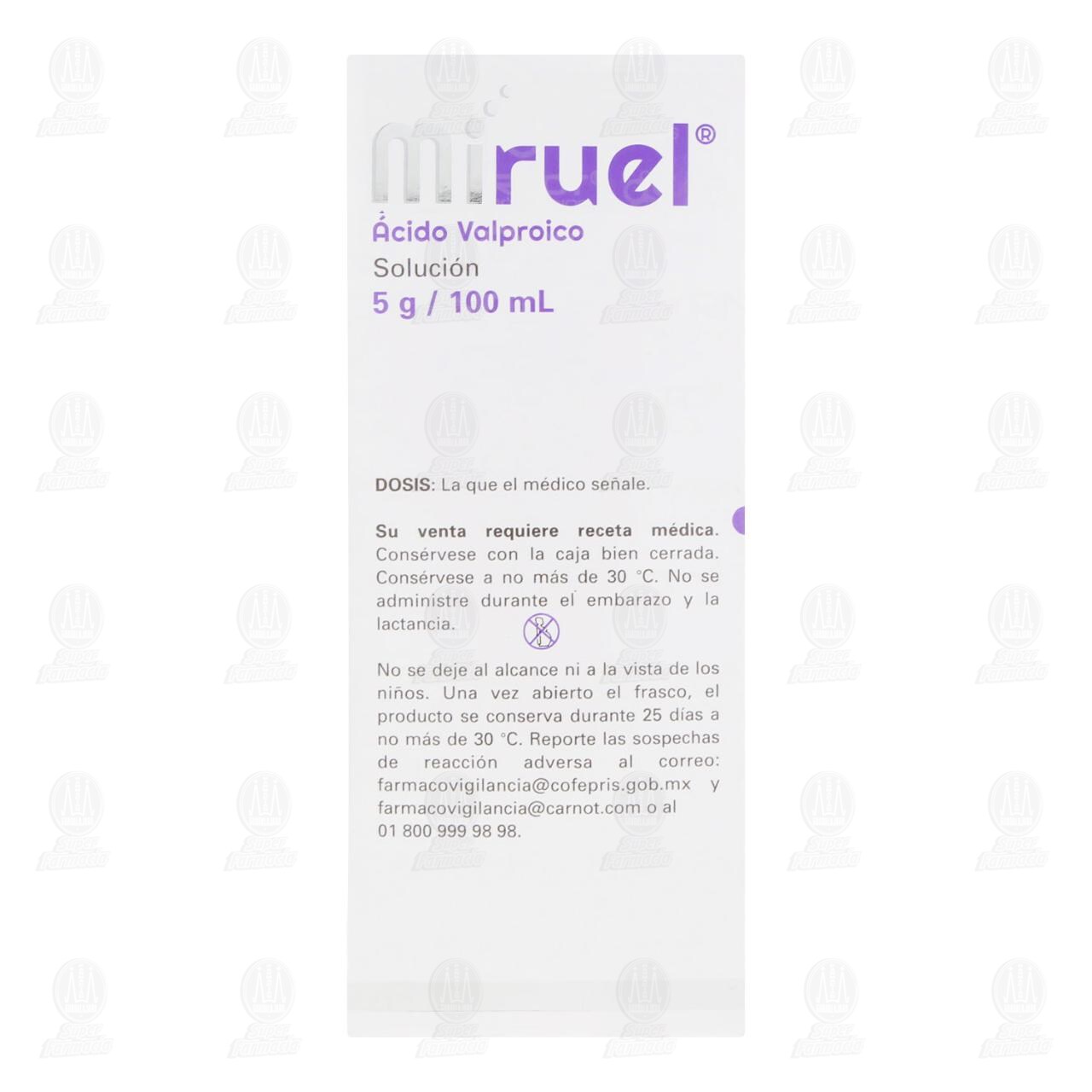 Miruel 5g/100ml Soluci&oacute;n, 120 ml. image number 2