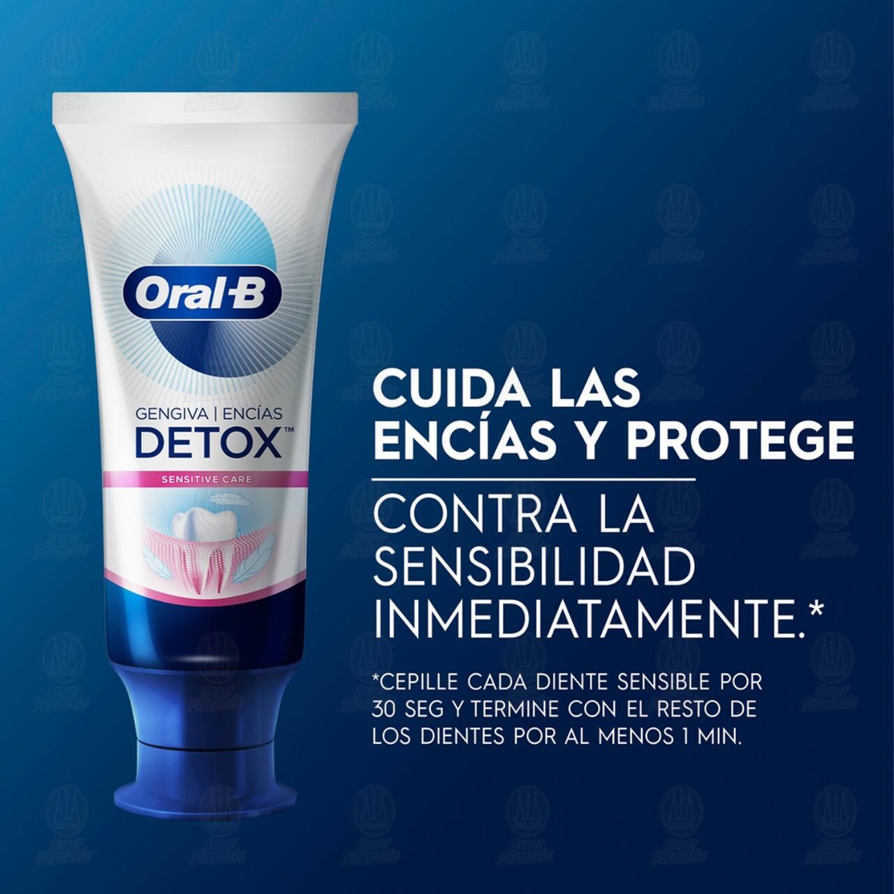 Pasta Dental Oral B Enc&iacute;as Detox Sensitive Care, 75 ml. image number 3