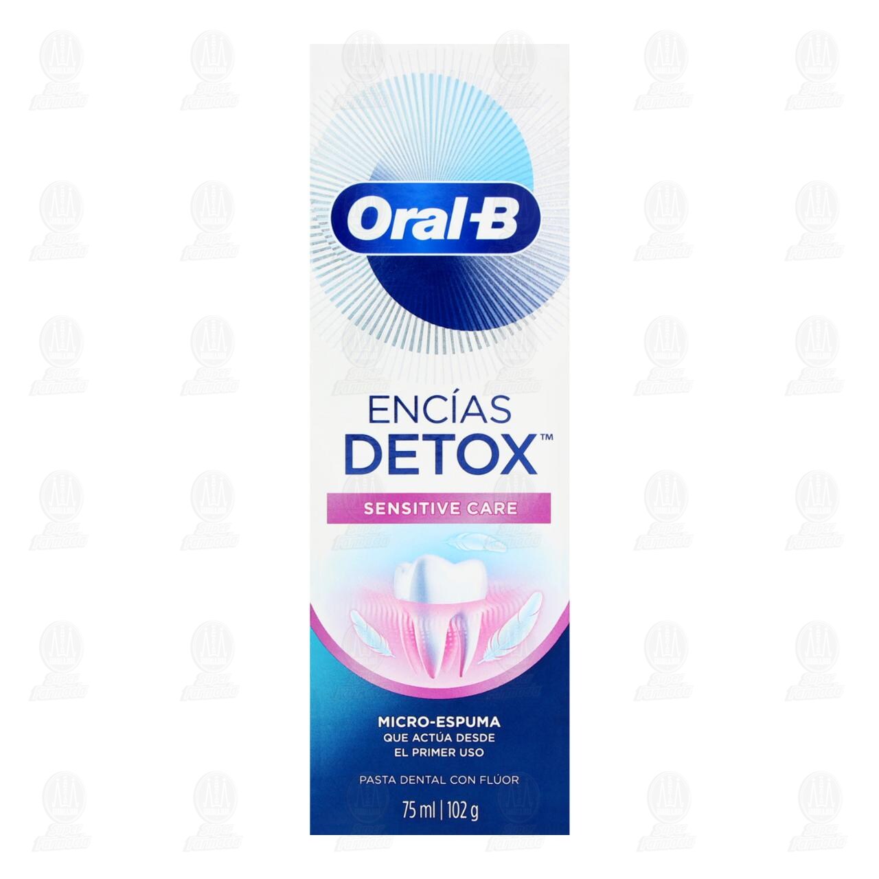 Pasta Dental Oral B Enc&iacute;as Detox Sensitive Care, 75 ml. image number 1