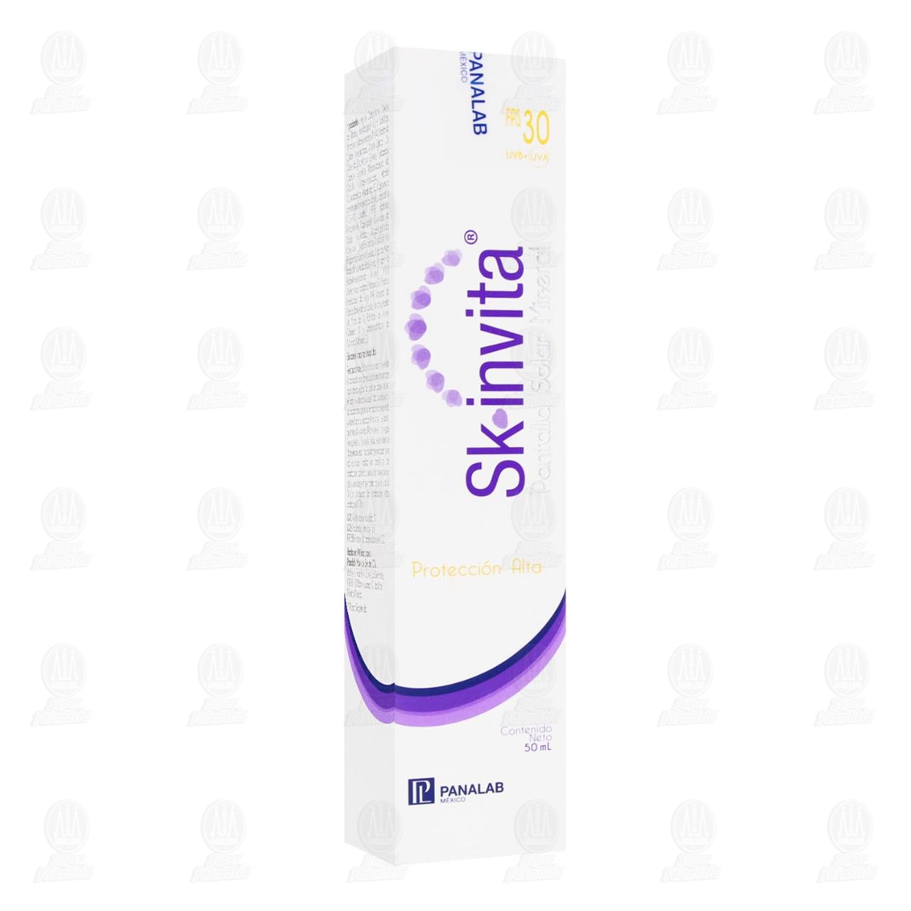 Imagen para Pantalla Solar Mineral Sk Invita Protección Alta 30 FPS, 50 ml.