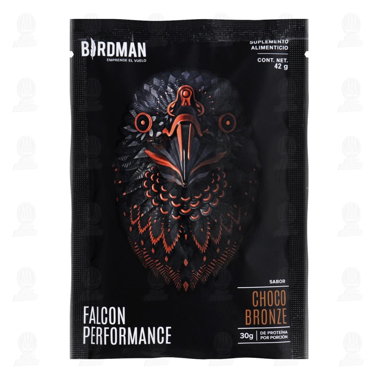 Birdman Falcon Proteína en Polvo Performance Sabor Choco Bronze, 42 gr.