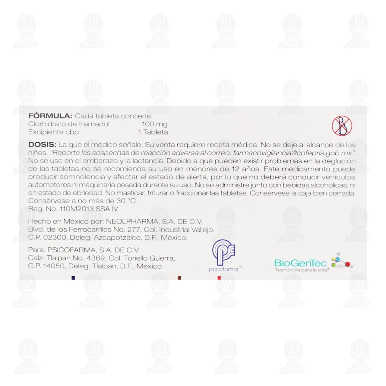 Dolne 100 mg, 10 Tabletas. image number 2