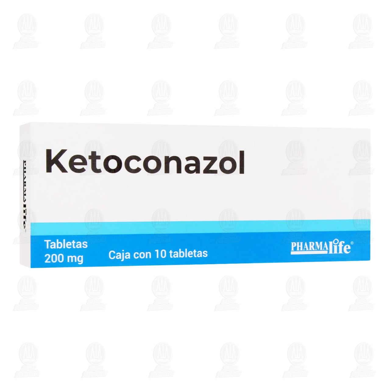 Imagen para Ketoconazol 200 mg, 10 Tabletas Pharmalife.