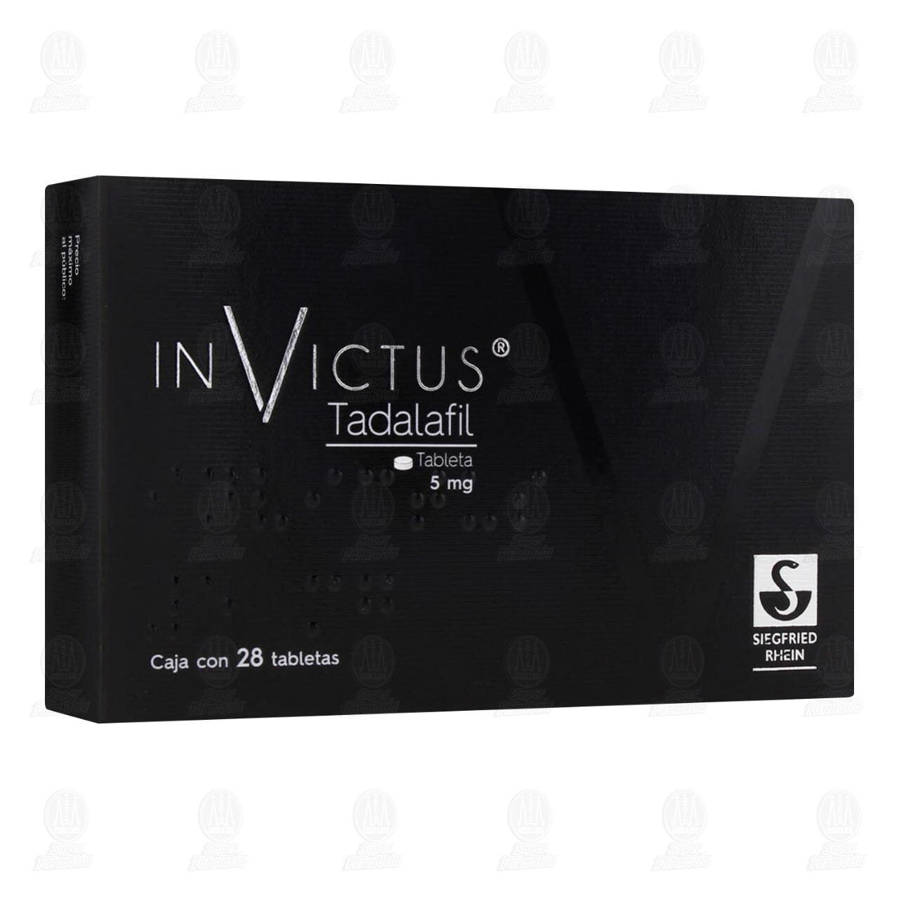 InVictus 5 mg, 28 Tabletas. image number 0