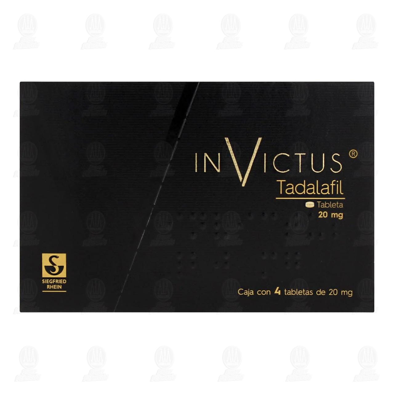 InVictus 20 mg 4 Tabletas
