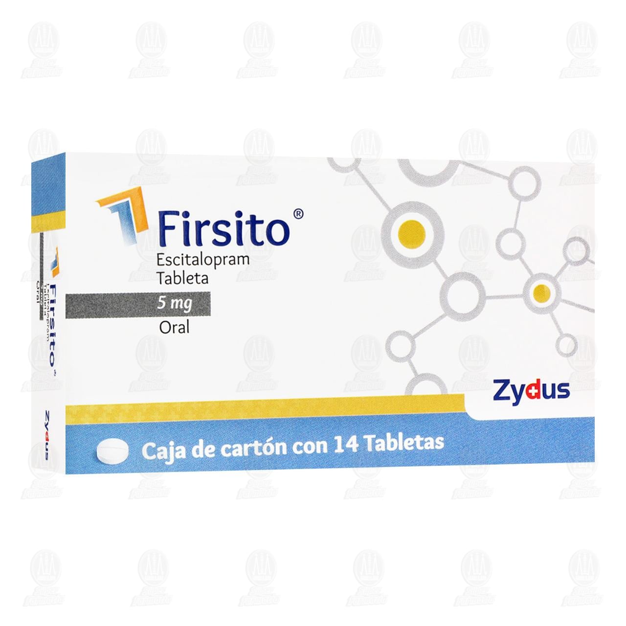 Firsito 5 mg, 14 Tabletas. image number 0