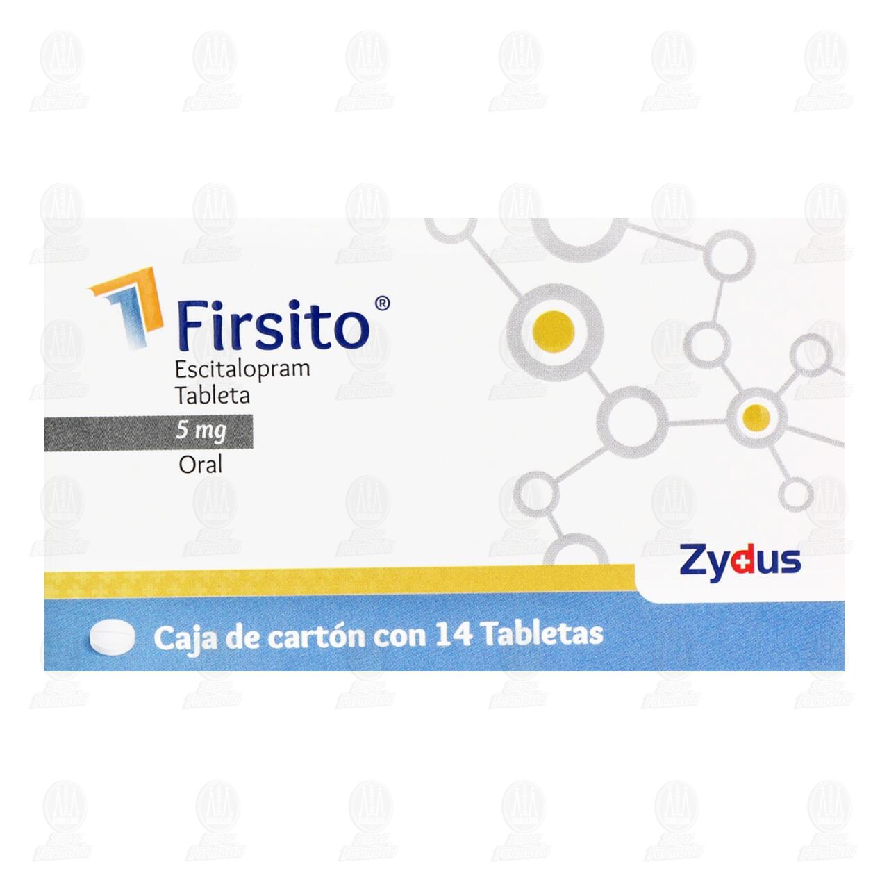 Firsito 5 mg, 14 Tabletas. image number 1