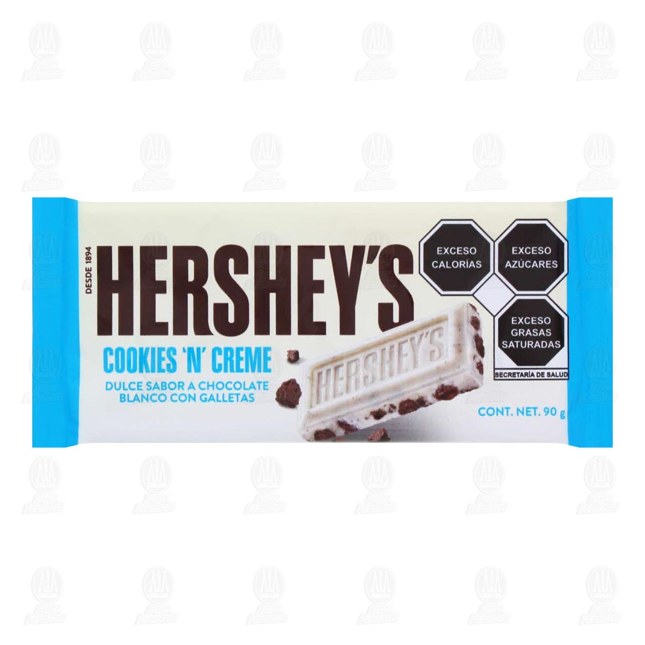 Chocolate Hershey's Cookies 'n' Creme, 90 gr.
