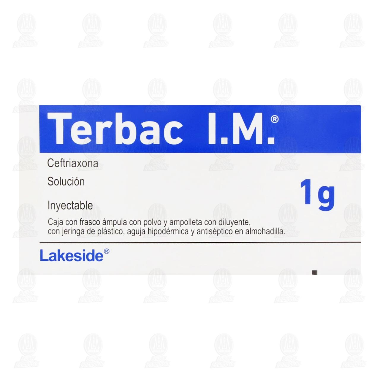 Terbac I.M. 1 gr, Soluci&oacute;n Inyectable. image number 1