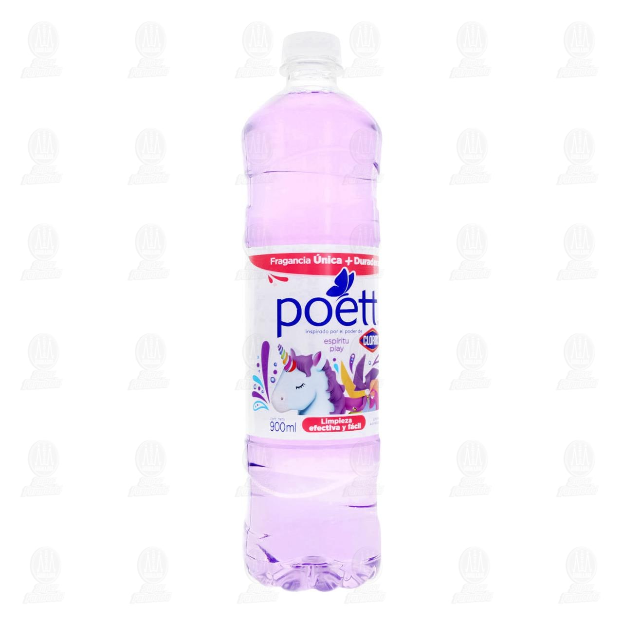 Imagen para Limpiador Aromatizante Poett Espíritu Play, 900 ml.