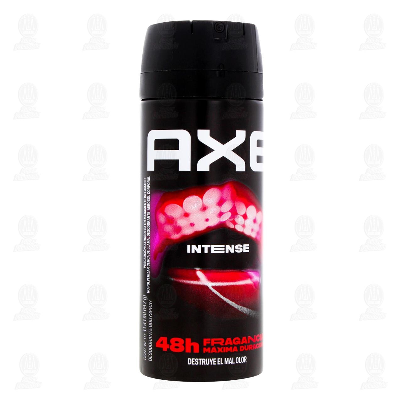 Desodorante Bodyspray Axe Intense 48H en Aerosol, 150 ml. image number 0