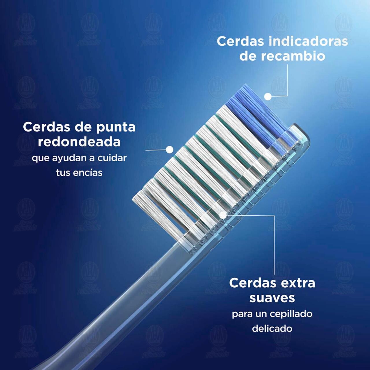 Cepillo de Dientes Oral-B Sensitive Indicator Extra Soft, 2 Unidades. image number 2