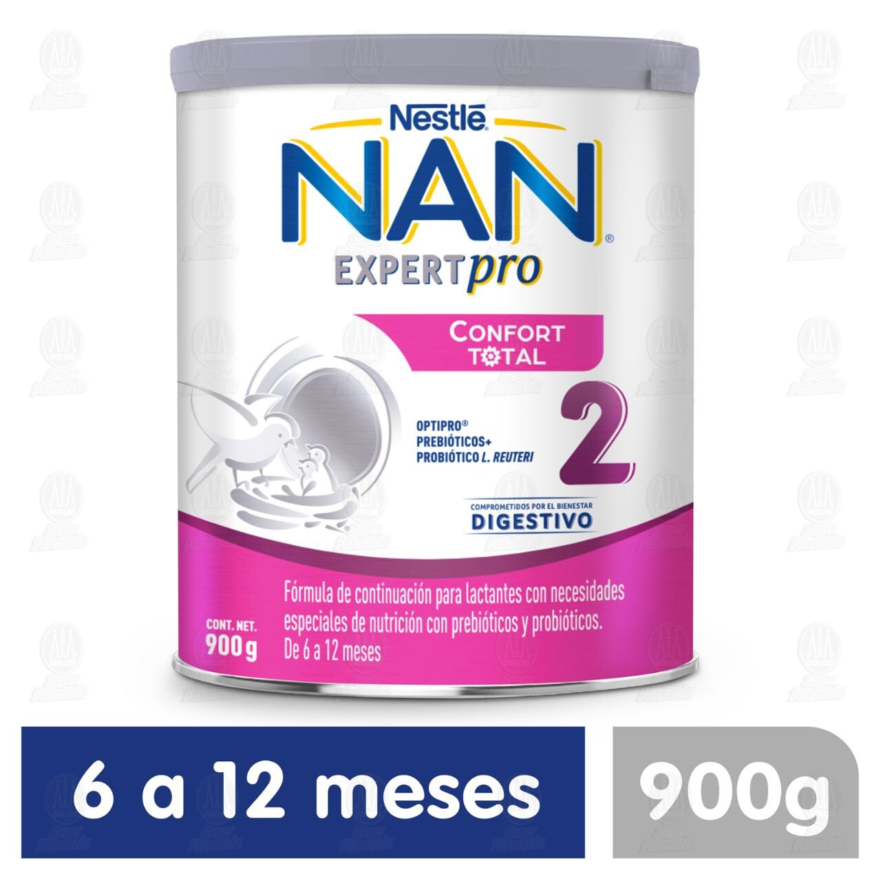 F&oacute;rmula Infantil NAN Expert Pro Confort Total 2, 900 gr. image number 3