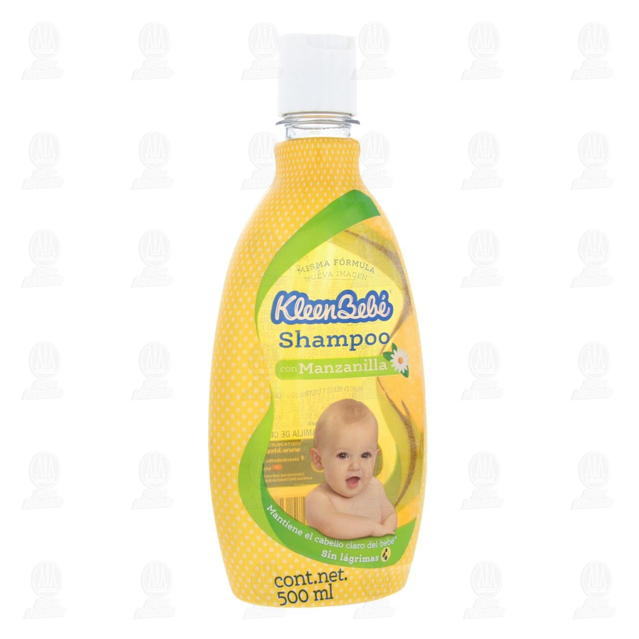 Shampoo para Bebé KleenBebé con Manzanilla, 500 ml.