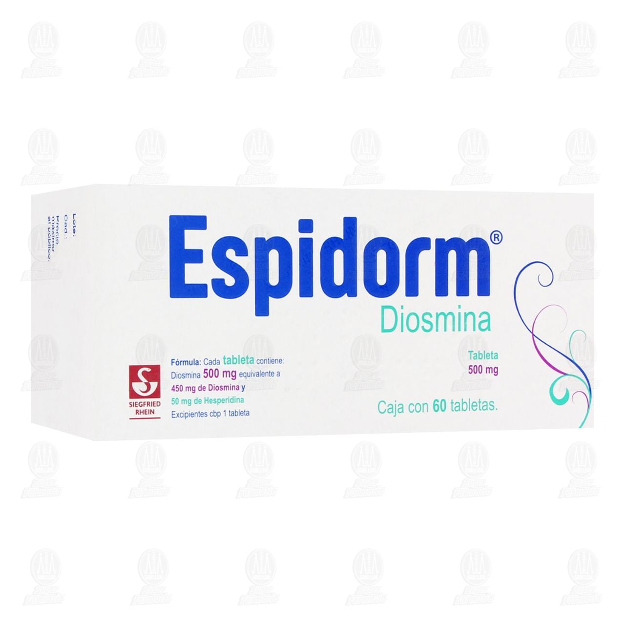Imagen para Espidorm 500mg 60 Tabletas