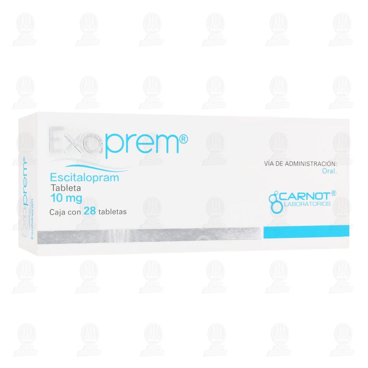 Exaprem 10 mg, 28 Tabletas. image number 0