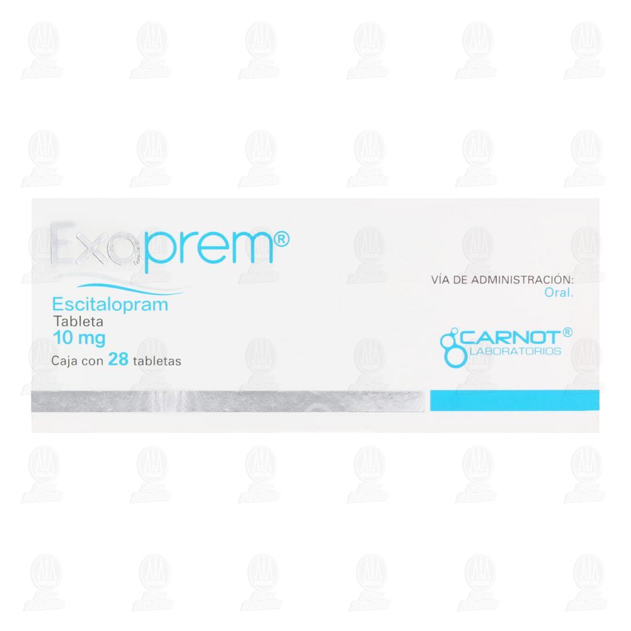 Exaprem 10 mg, 28 Tabletas. image number 1