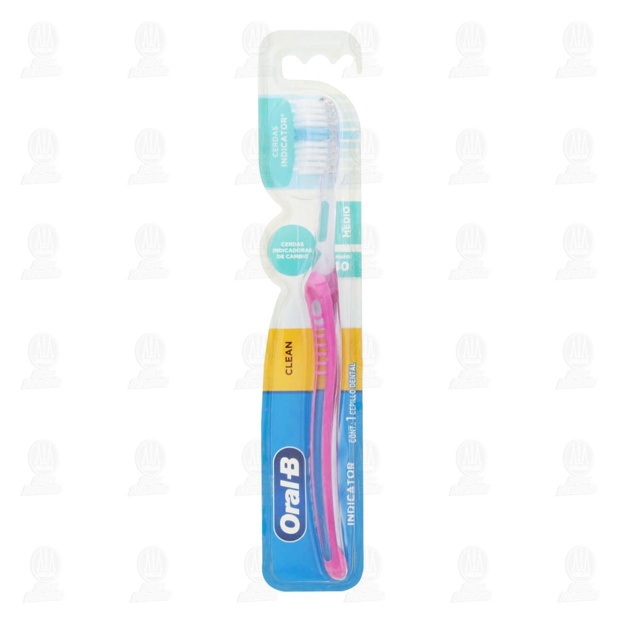 Cepillo de Dientes Oral-B Clean Indicator, 1 Unidad.
