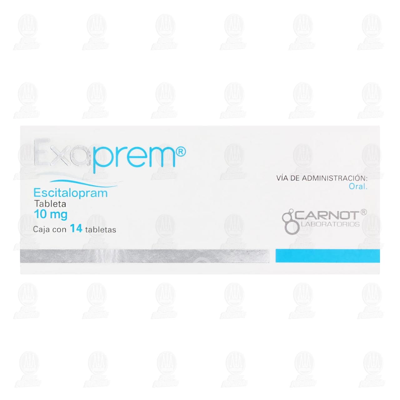 Exaprem 10 mg, 14 Tabletas. image number 1