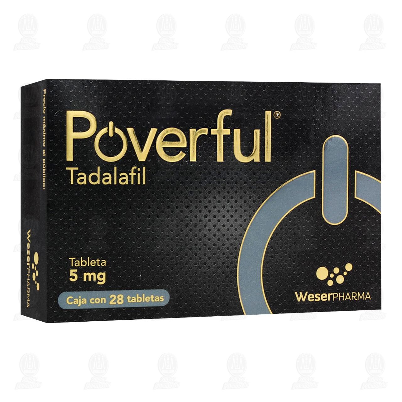 Poverful 5 mg, 28 Tabletas.