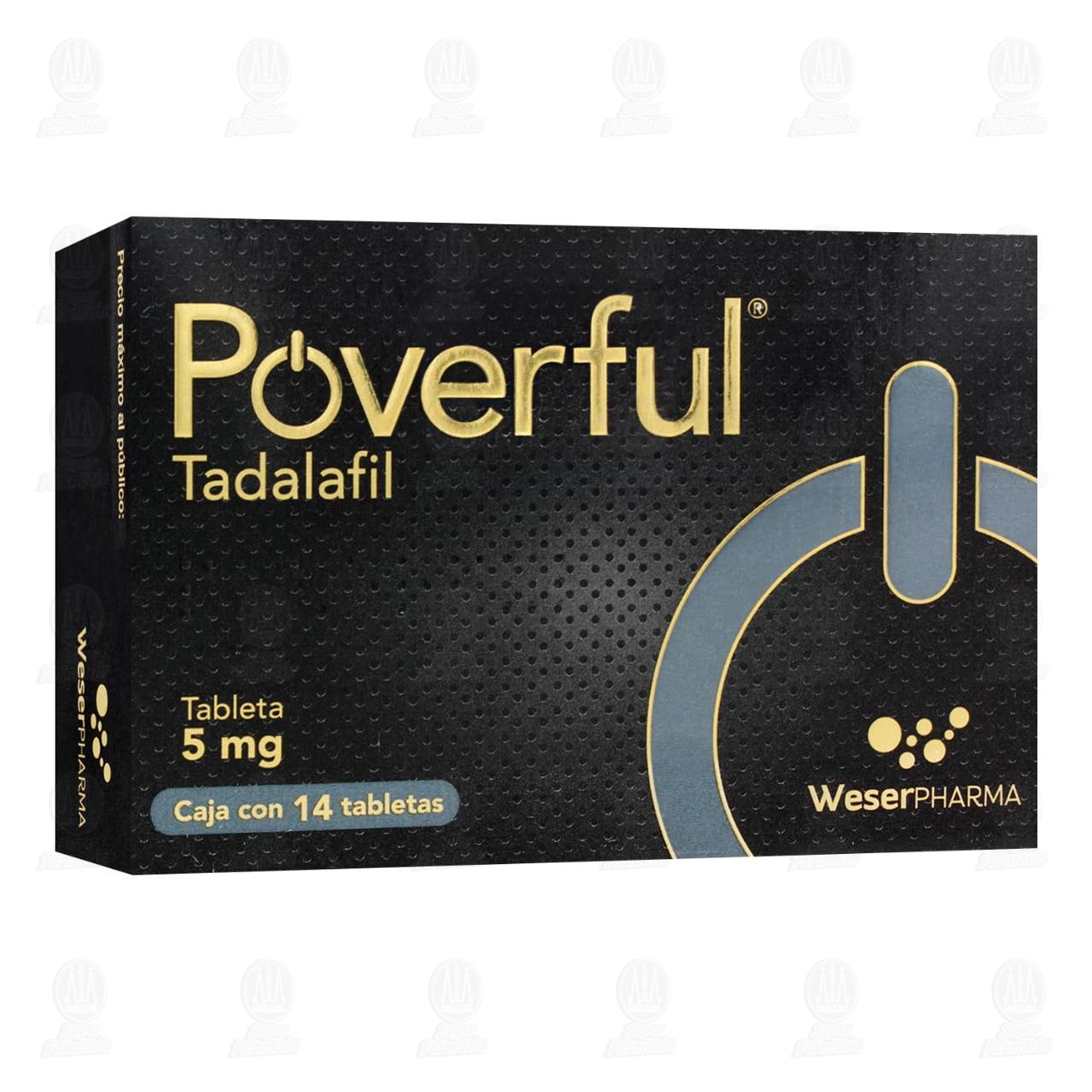Imagen para Poverful 5 mg, 14 Tabletas.
