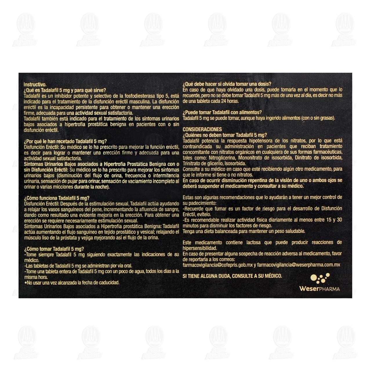 Poverful 5 mg, 14 Tabletas. image number 2