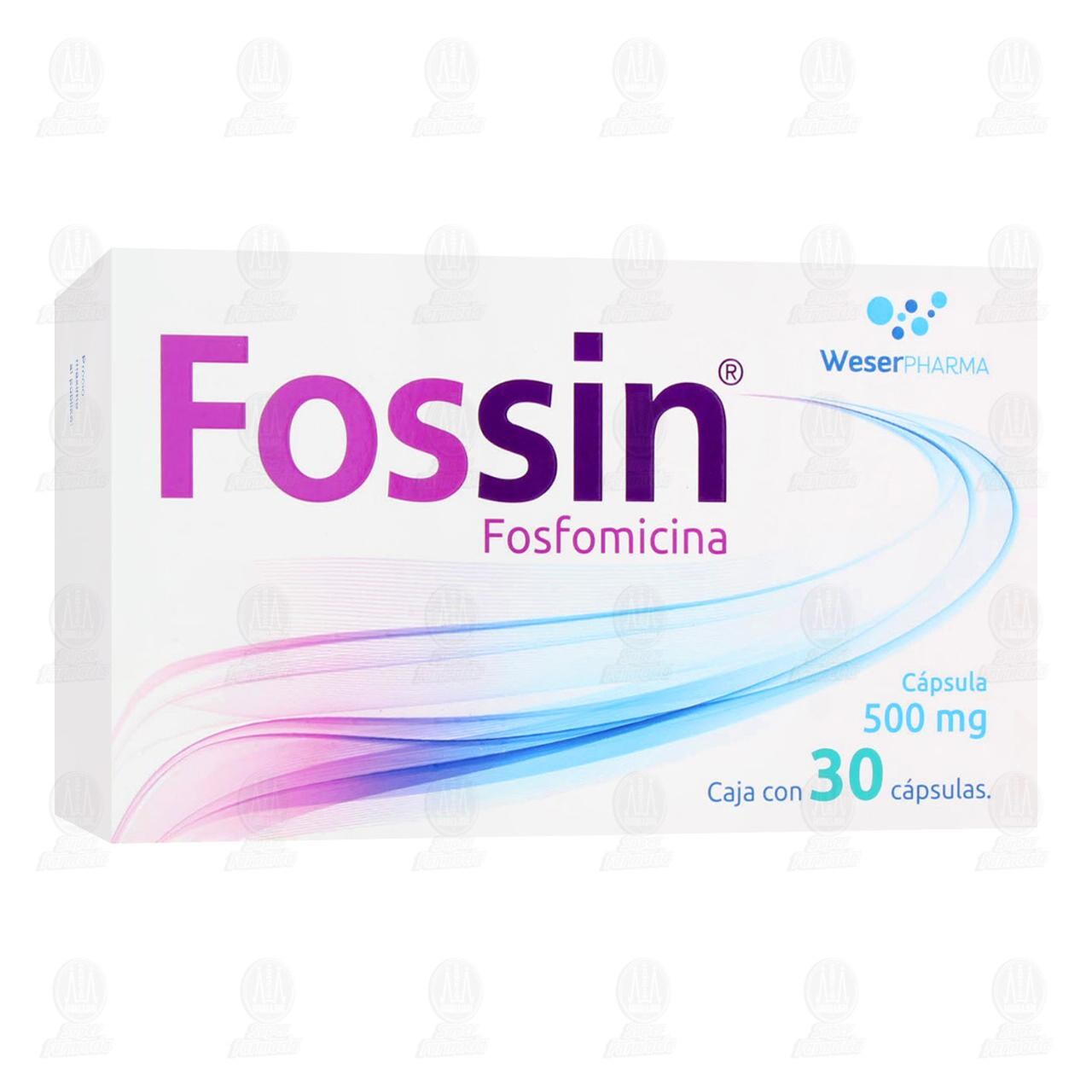 Fossin 500 mg, 30 C&aacute;psulas. image number 0