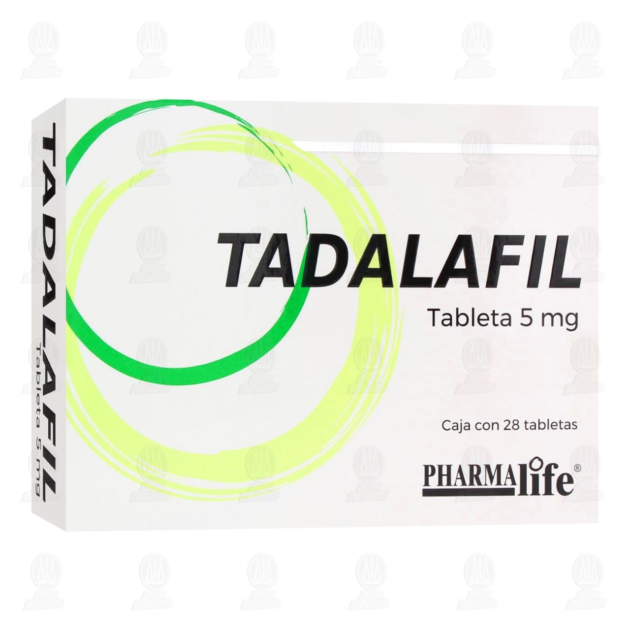 Imagen para Tadalafil 5 mg, 28 Tabletas Pharmalife.
