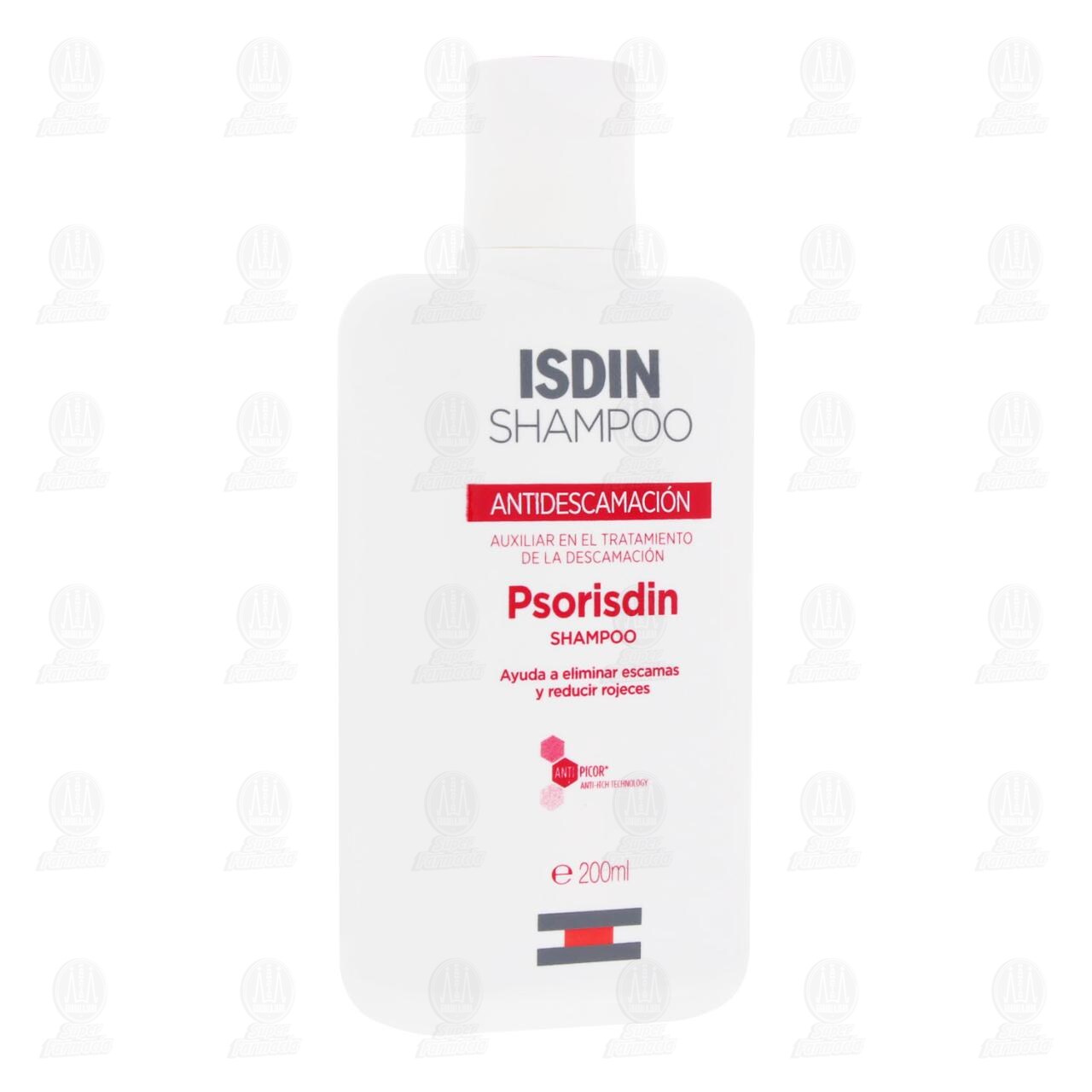 Isdin Shampoo Psorisdin Antidescamación, 200 ml.
