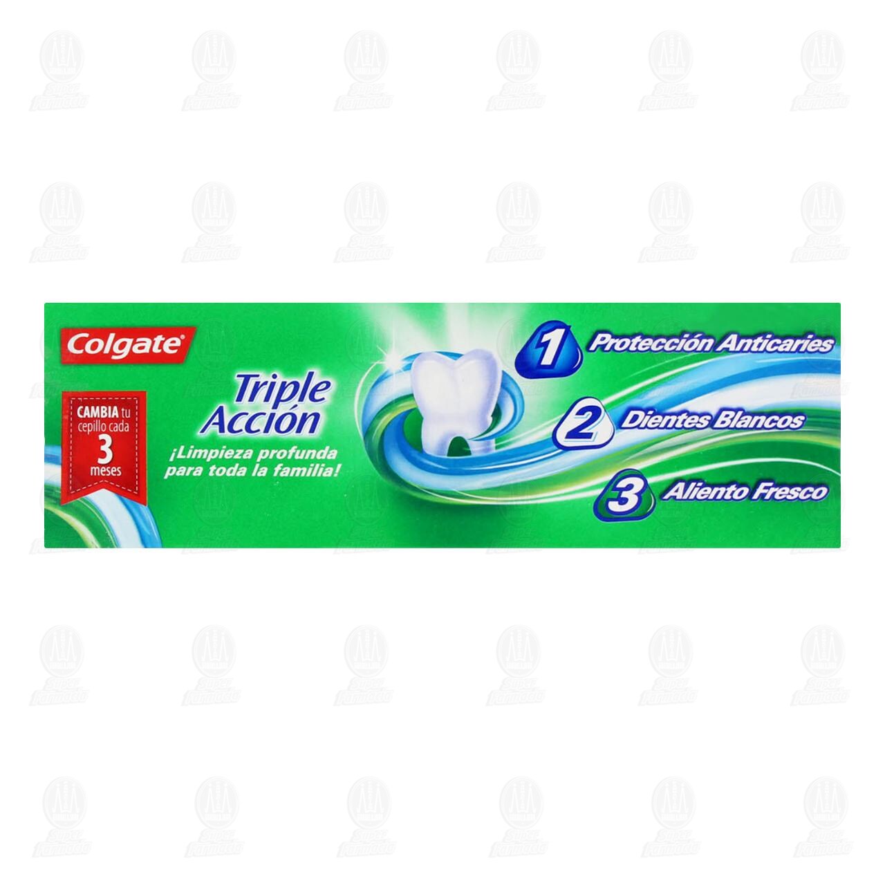 Pack Colgate Triple Acción con Cepillo + Pasta Dental Triple Acción de 50 ml, 2 pzas. image number 2