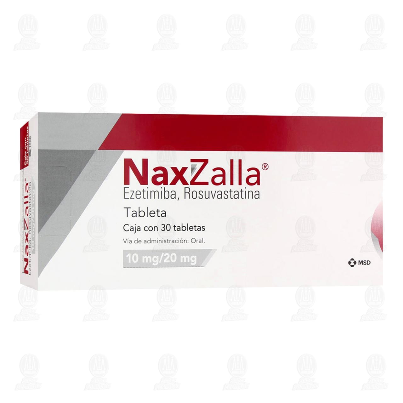 NaxZalla 10mg/20mg, 30 Tabletas.