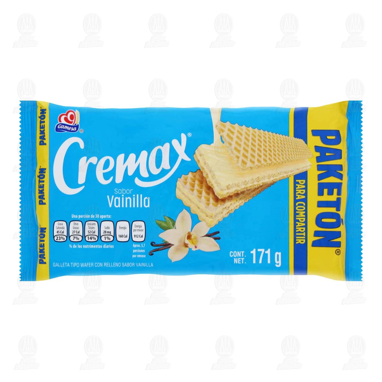 Imagen para Galletas Cremax Sabor Vainilla, 171 gr.