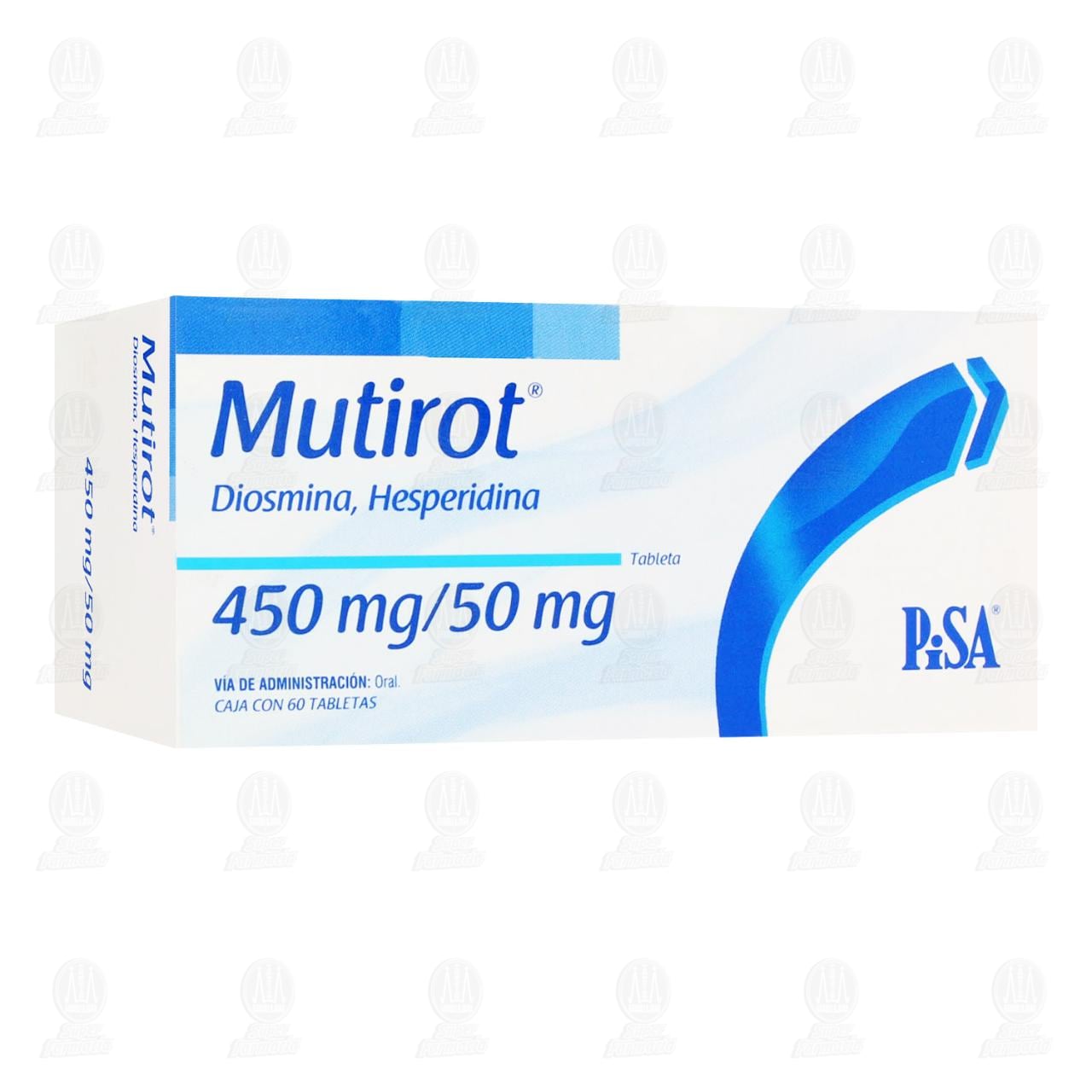 Mutirot 450mg/50mg, 60 Tabletas. image number 0