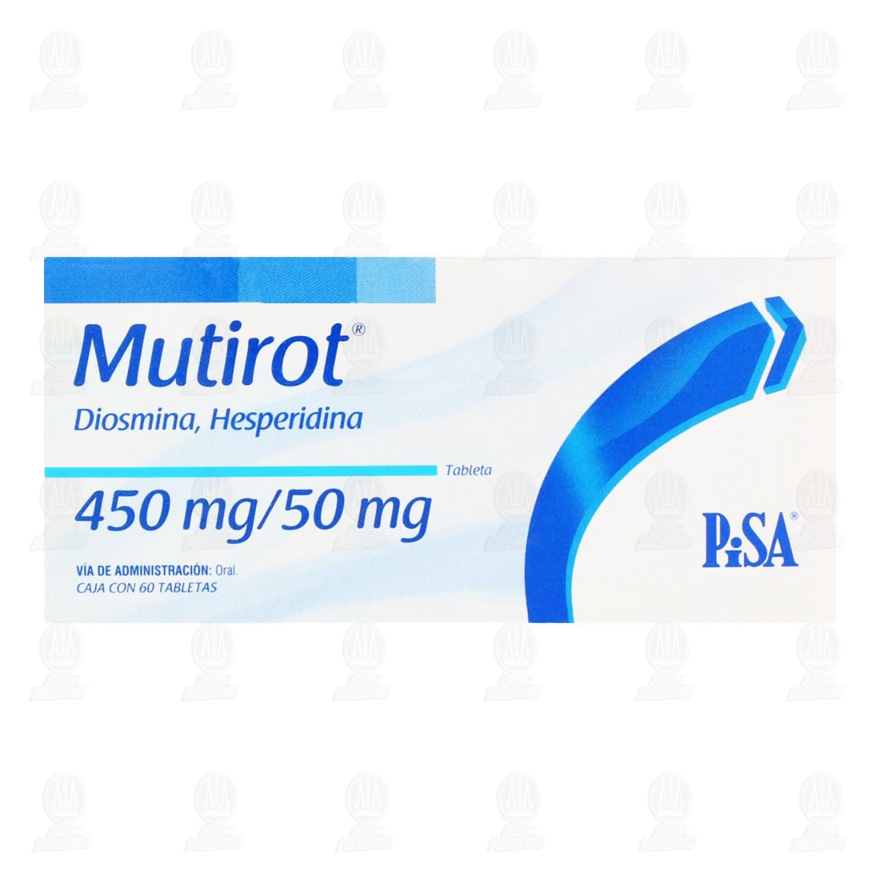 Mutirot 450mg/50mg, 60 Tabletas. image number 1